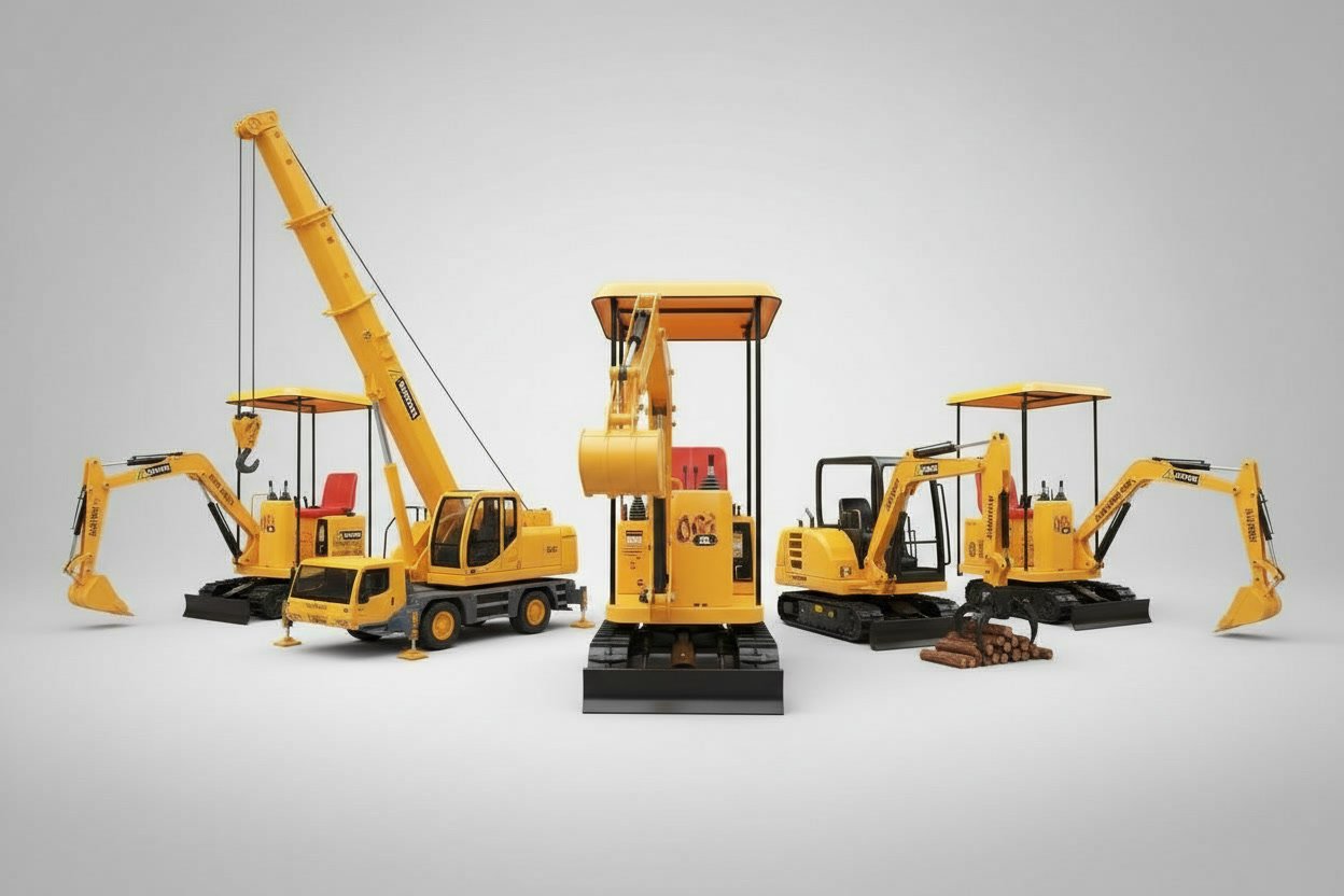 Çocuk Kepçe ve İnşaat Ekipmanları